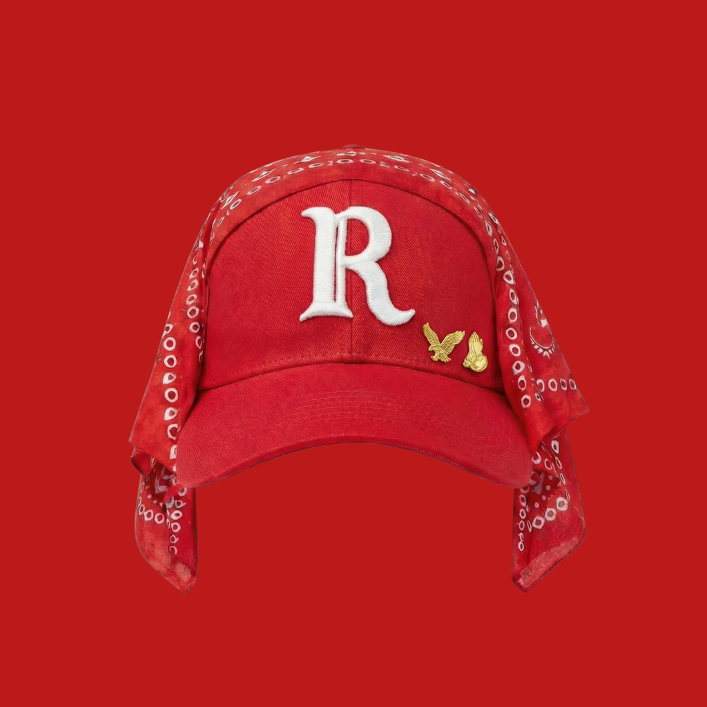 Red Letter "R" Hat (Red/White)