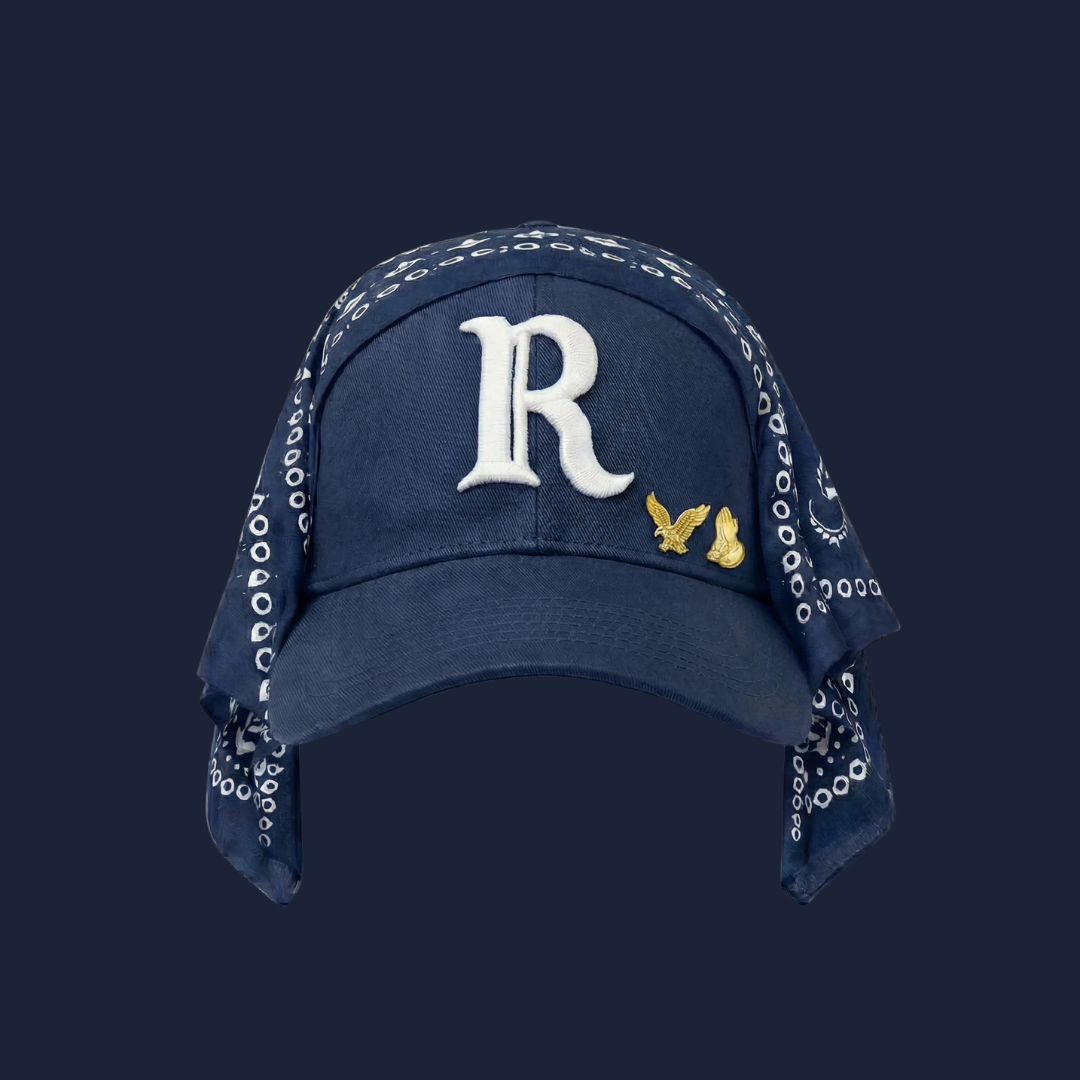 Red Letter "R" Hat (Navy/White)
