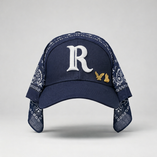 Red Letter "R" Hat (Navy/White)