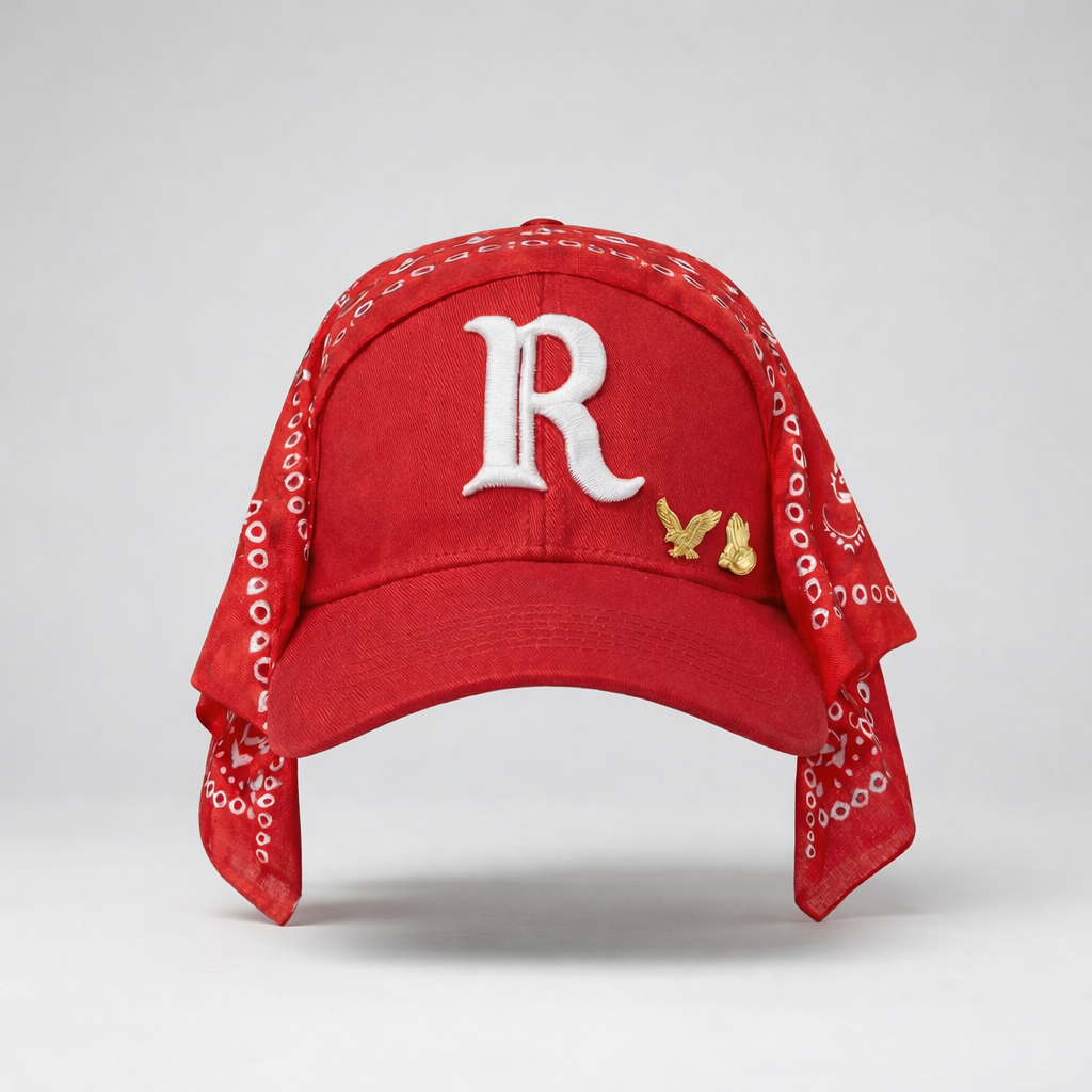 Red Letter "R" Hat (Red/White)